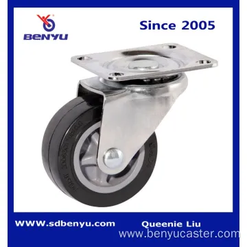 Light Duty Black PU Swivel Caster